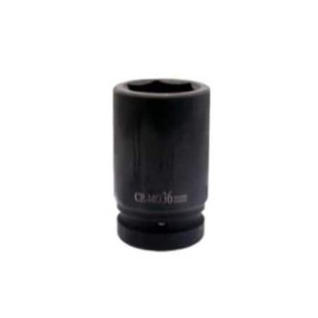 Light House Beauty 36Mm- 1 in. Dr Cr-Mo Air Deep Impact Socket, LI2794333 LI2794333